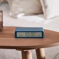 Budzik elektroniczny, dwustronny Flip Classic, niebieski Duck Blue - Lexon