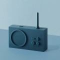 Radio przenośne, wodoodporne Bluetooth, Tykho 3, niebieski Duck Blue – Lexon