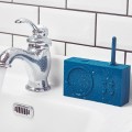 Radio przenośne, wodoodporne Bluetooth, Tykho 3, niebieski Duck Blue – Lexon