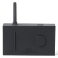 Radio przenośne, wodoodporne Bluetooth, Tykho 3, ciemny szary – Lexon