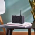 Radio przenośne, wodoodporne Bluetooth, Tykho 3, ciemny szary – Lexon