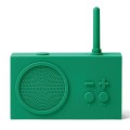 Radio przenośne, wodoodporne Bluetooth, Tykho 3, zielone – Lexon