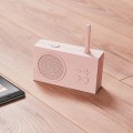 Radio przenośne, wodoodporne Bluetooth, Tykho 3, różowe – Lexon