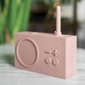 Radio przenośne, wodoodporne Bluetooth, Tykho 3, różowe – Lexon