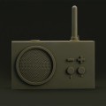 Radio przenośne, wodoodporne Bluetooth, Tykho 3, khaki – Lexon