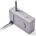 Radio przenośne, wodoodporne Bluetooth, Tykho 3, jasnoszare – Lexon