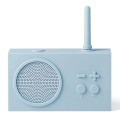 Radio przenośne, wodoodporne Bluetooth, Tykho 3, jasny niebieskie – Lexon