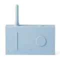 Radio przenośne, wodoodporne Bluetooth, Tykho 3, jasny niebieskie – Lexon