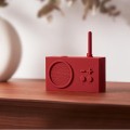 Radio przenośne, wodoodporne Bluetooth, Tykho 3, czerwone – Lexon