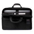 Elegancka torba na laptopa 15 cali, Track czarna - Lexon