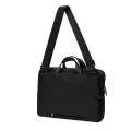 Elegancka torba na laptopa 15 cali, Track czarna - Lexon