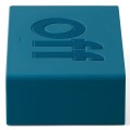Budzik sterowany radiowo, na baterie Flip+, niebieski Duck Blue - Lexon