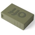 Budzik sterowany radiowo, na baterie Flip+, khaki - Lexon