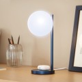 Lampka z ładowarką indukcyjną Bubble, ciemnoniebieska - Lexon