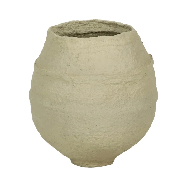Wazon podłogowy Papel 50, pulpa papierowa papier-mache - Pomax