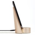 Ładowarka indukcyjna, City Energy Pro 10W z głośnikiem bluetooth, soft gold - Lexon