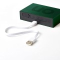 Budzik zegar elektroniczny Flip Premium, zielony - Lexon