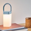 Bezprzewodowa lampa stołowa Horizon LED, niebieska - Lexon