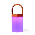 Bezprzewodowa lampa stołowa Horizon LED, pomarańczowa - Lexon