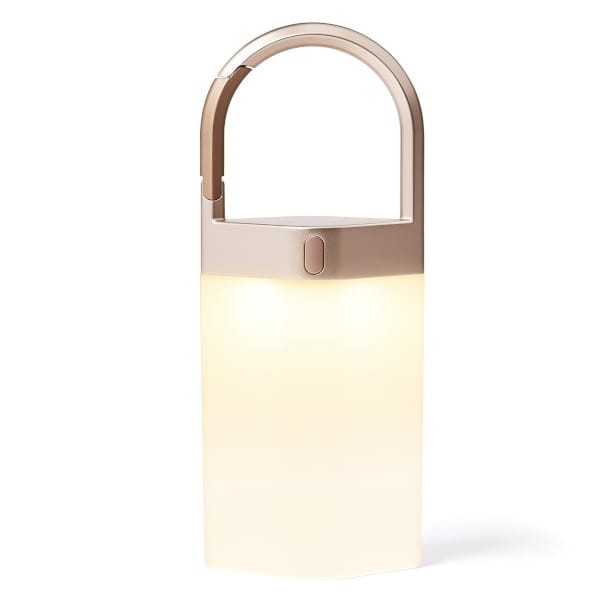 Bezprzewodowa lampa stołowa Horizon LED, złota - Lexon