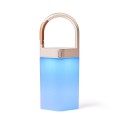 Bezprzewodowa lampa stołowa Horizon LED, złota - Lexon
