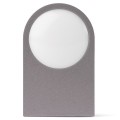 Klips LED Lucie, szary - Lexon