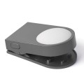 Klips LED Lucie, szary - Lexon