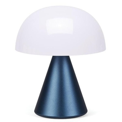Mała lampka stołowa Mina Led 11 bezprzewodowa, niebieska - Lexon