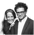 Budzik z lampką Mina Sunrise, jasnoniebieski – Lexon