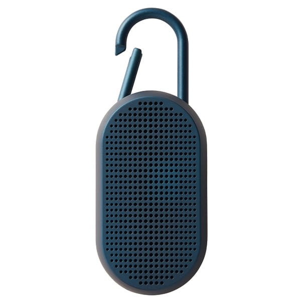 Głośnik bluetooth, wodoodporny, przenośny, Mino T, niebieski - Lexon