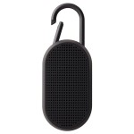 Głośnik bluetooth, wodoodporny, przenośny, Mino T, czarny - Lexon