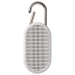 Głośnik bluetooth, wodoodporny, przenośny, Mino T, biały mat - Lexon