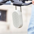 Głośnik bluetooth, wodoodporny, przenośny, Mino T, biały mat - Lexon