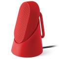 Głośnik bluetooth, wodoodporny, przenośny, Mino T, czerwony - Lexon