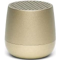 Głośnik bluetooth mały Mino+ Alu, złoty - Lexon