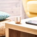 Głośnik bluetooth mały Mino+ Alu, złoty - Lexon