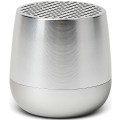 Głośnik bluetooth mały Mino+ Alu, srebrny - Lexon