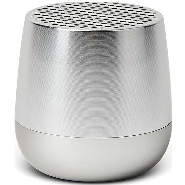Głośnik bluetooth mały Mino+ Alu, srebrny - Lexon