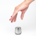Głośnik bluetooth mały Mino+ Alu, srebrny - Lexon