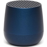Głośnik bluetooth mały Mino+ Alu, niebieski - Lexon