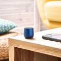Głośnik bluetooth mały Mino+ Alu, niebieski - Lexon