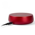 Głośnik przenośny bluetooth Mino+ L, czerwony - Lexon