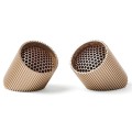 Głośniki bluetooth Ray Speaker zestaw, złote - Lexon