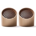 Głośniki bluetooth Ray Speaker zestaw, złote - Lexon