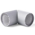 Głośniki bluetooth Ray Speaker zestaw, aluminium - Lexon