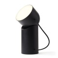 Lampa stołowa bezprzewodowa Orbe LED, czarna - Lexon