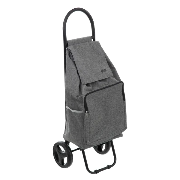 Wózek na zakupy na kółkach Nomade 36L, szary - 5five