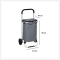 Wózek na zakupy termiczny Gris 40L - 5five