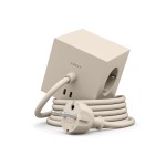 Square 1, listwa zasilająca kostka z usb, Nomad Sand - Avolt