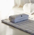 Bolster do jogi z gryką Simple Days 40x20 cm, szary - Nordal